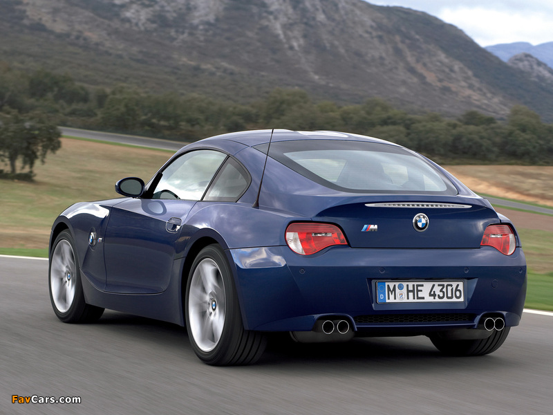BMW Z4 M Coupe (E85) 2006–08 images (800 x 600)