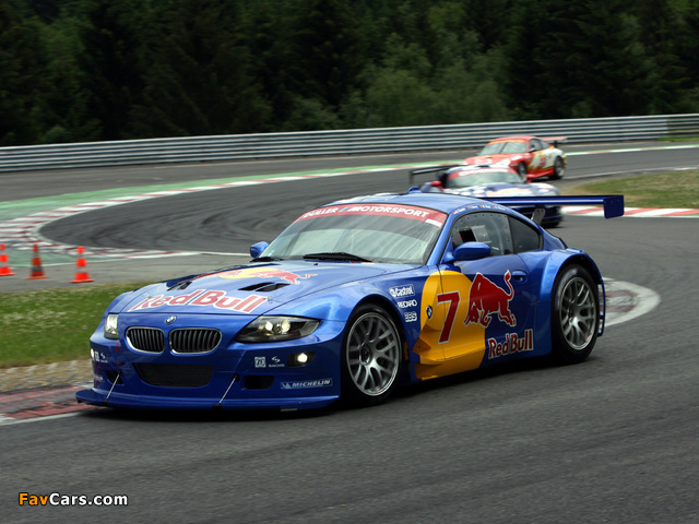 BMW Z4 M Coupe Race Car (E85) 2006–09 images (640 x 480)