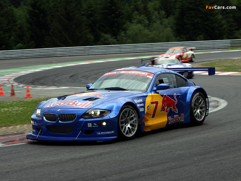 BMW Z4 M Coupe Race Car (E85) 2006–09 images (800 x 600)