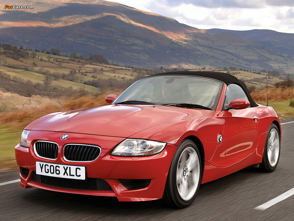 BMW Z4 M Roadster UK-spec (E85) 2006–08 photos (1024 x 768)