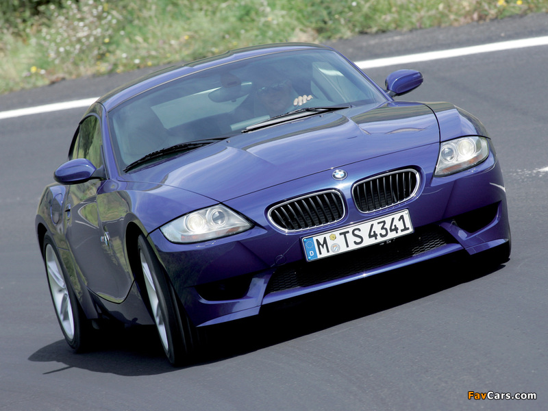 BMW Z4 M Coupe (E85) 2006–08 photos (800 x 600)