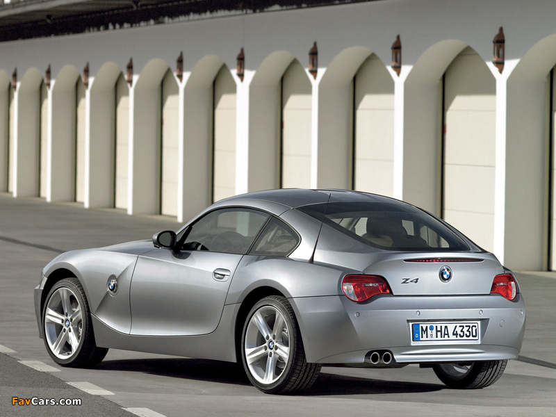 BMW Z4 Coupe (E85) 2006–09 photos (800 x 600)