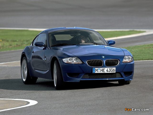 BMW Z4 M Coupe (E85) 2006–08 photos (640 x 480)