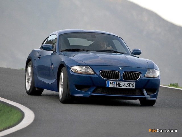 BMW Z4 M Coupe (E85) 2006–08 pictures (640 x 480)