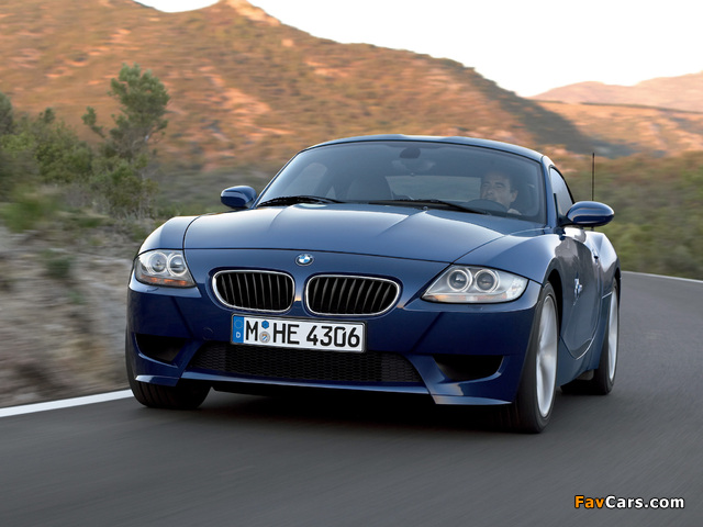 BMW Z4 M Coupe (E85) 2006–08 pictures (640 x 480)