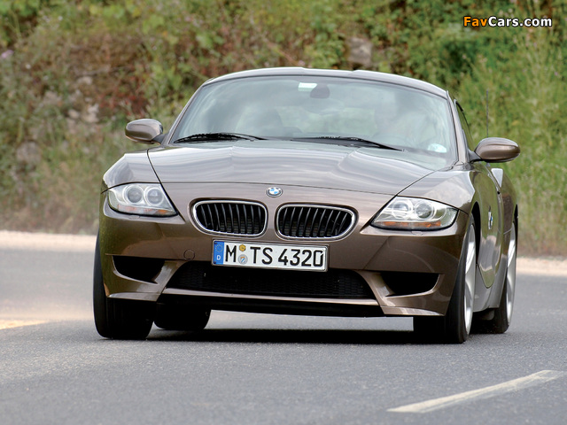 BMW Z4 M Coupe (E85) 2006–08 pictures (640 x 480)