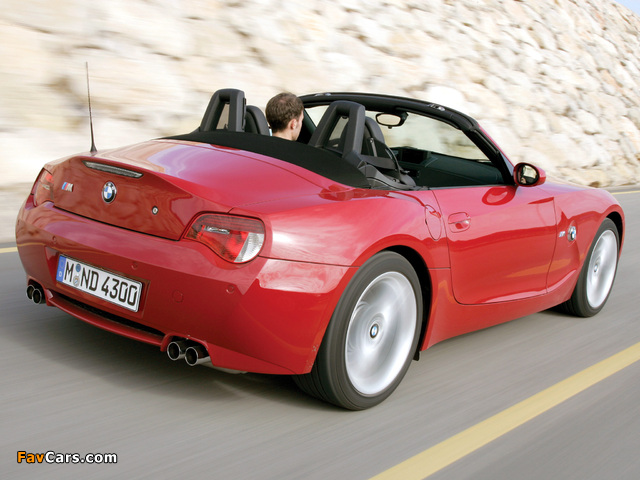 BMW Z4 M Roadster (E85) 2006–08 pictures (640 x 480)