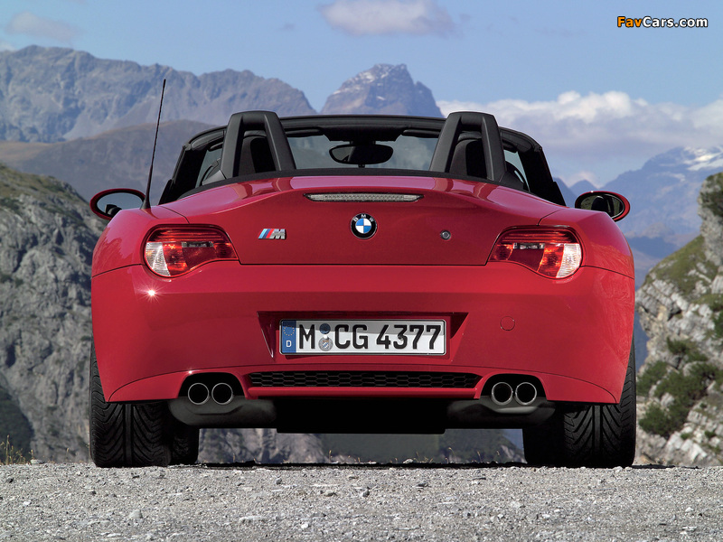 BMW Z4 M Roadster (E85) 2006–08 pictures (800 x 600)