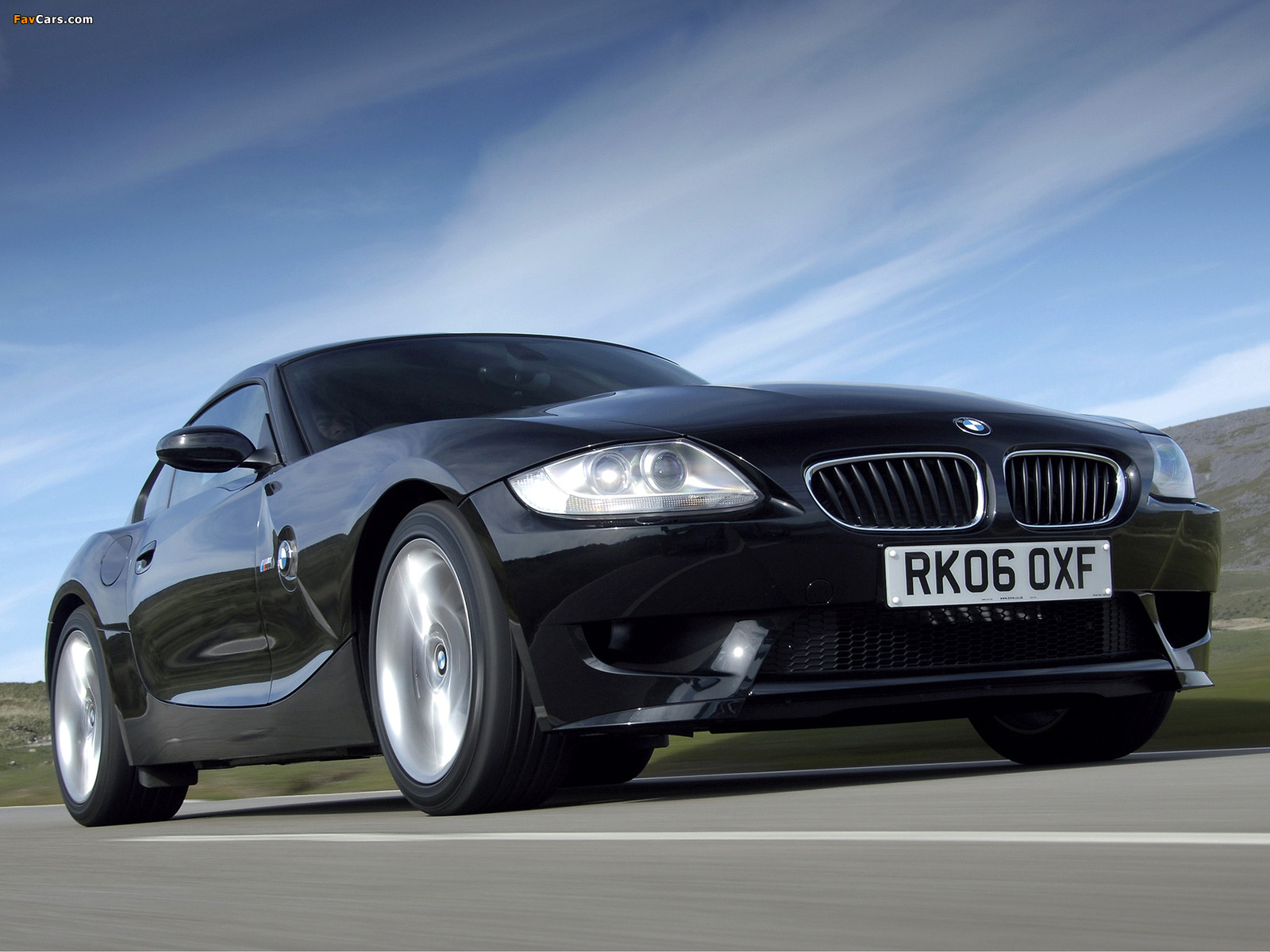 BMW Z4 M Coupe UK-spec (E85) 2006–08 wallpapers (1600 x 1200)