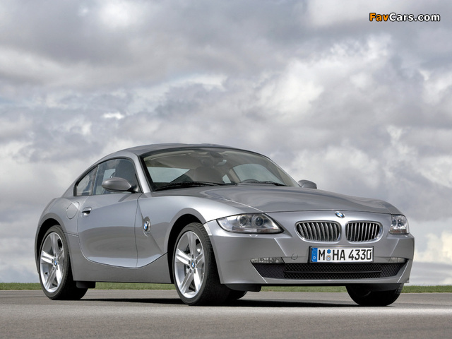 BMW Z4 Coupe (E85) 2006–09 wallpapers (640 x 480)
