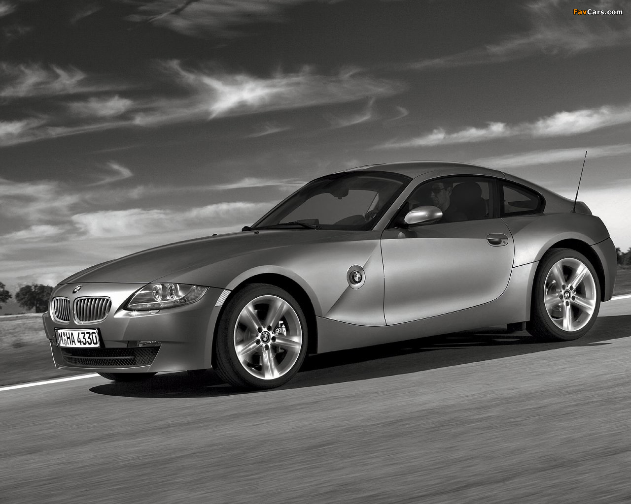 BMW Z4 Coupe (E85) 2006–09 wallpapers (1280 x 1024)
