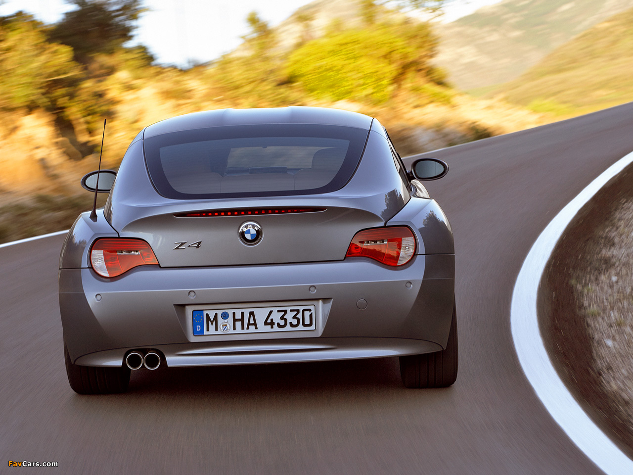 BMW Z4 Coupe (E85) 2006–09 wallpapers (1280 x 960)