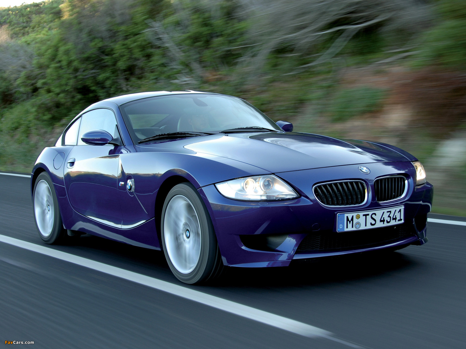 BMW Z4 M Coupe (E85) 2006–08 wallpapers (1600 x 1200)
