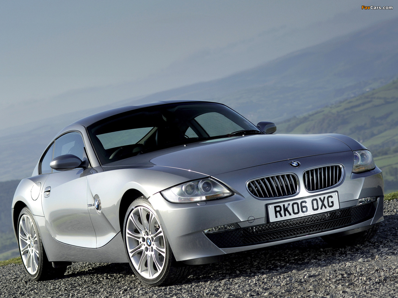BMW Z4 3.0si Coupe UK-spec 2006–09 wallpapers (1280 x 960)