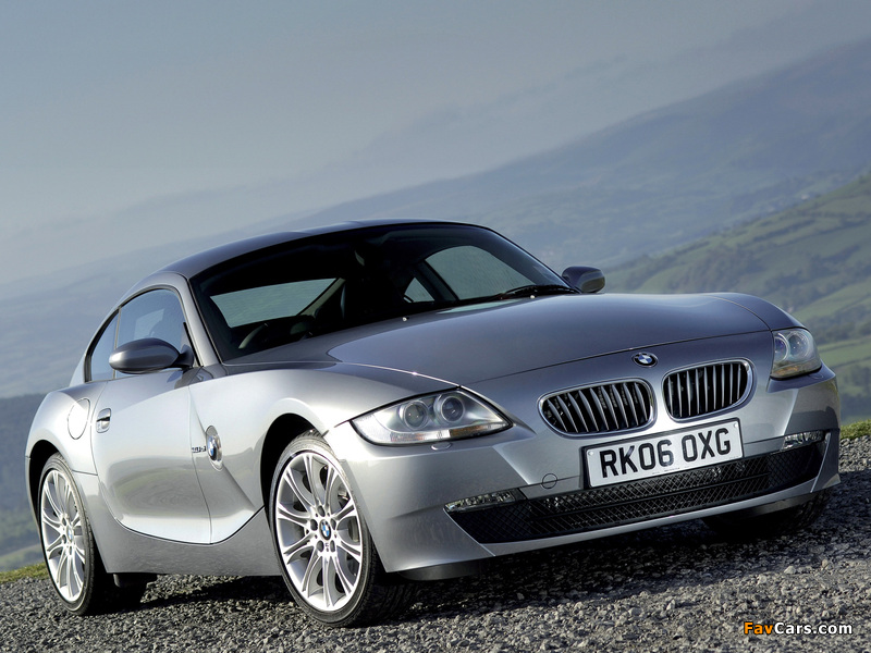 BMW Z4 3.0si Coupe UK-spec 2006–09 wallpapers (800 x 600)