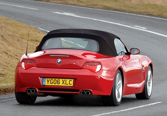 BMW Z4 M Roadster UK-spec (E85) 2006–08 wallpapers