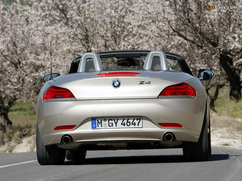 BMW Z4 sDrive35i Roadster (E89) 2009 images (800 x 600)