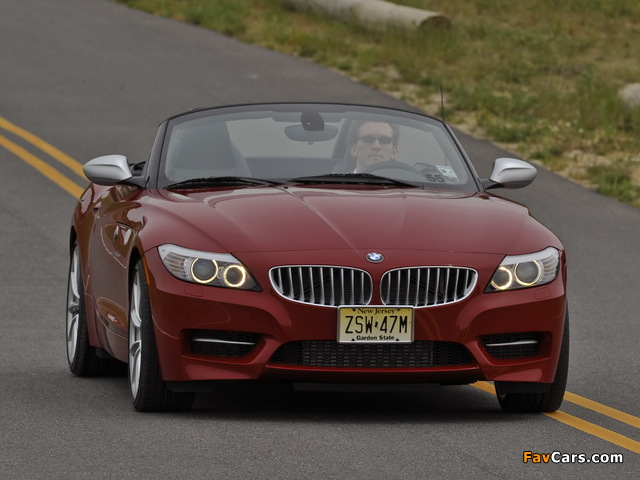 BMW Z4 sDrive35is Roadster US-spec (E89) 2009–12 images (640 x 480)