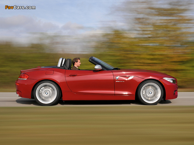 BMW Z4 sDrive35is Roadster (E89) 2009–12 photos (640 x 480)