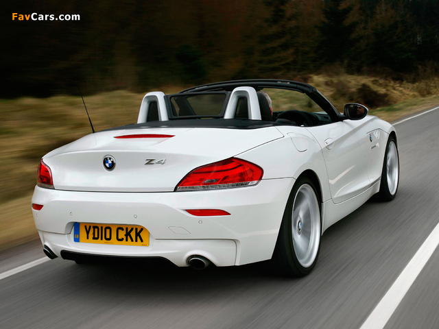 BMW Z4 sDrive35is Roadster UK-spec (E89) 2009–12 photos (640 x 480)