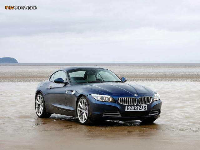 BMW Z4 sDrive35i Roadster UK-spec (E89) 2009–12 pictures (640 x 480)