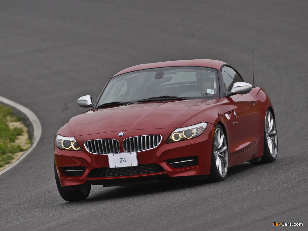 BMW Z4 sDrive35is Roadster US-spec (E89) 2009–12 pictures (1024 x 768)