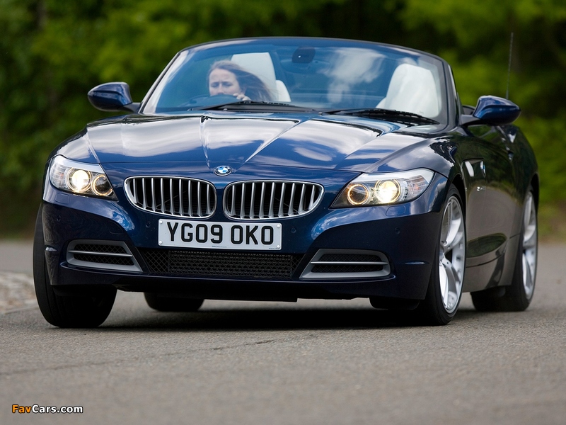 BMW Z4 sDrive35i Roadster UK-spec (E89) 2009–12 wallpapers (800 x 600)