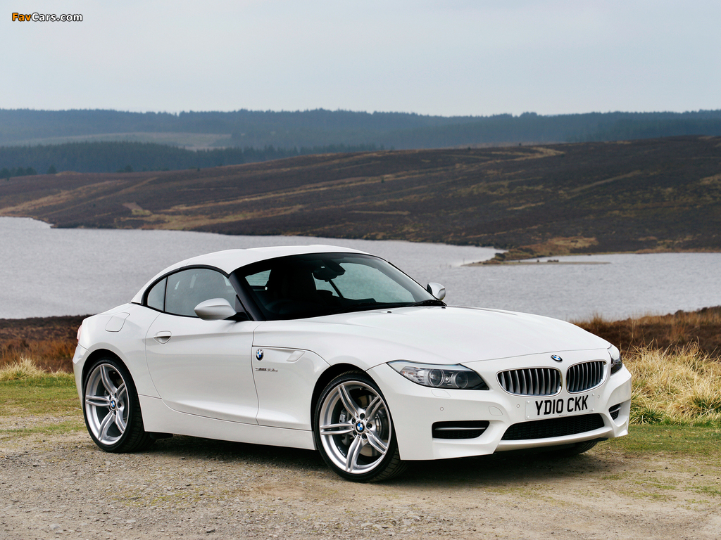 BMW Z4 sDrive35is Roadster UK-spec (E89) 2009–12 wallpapers (1024 x 768)