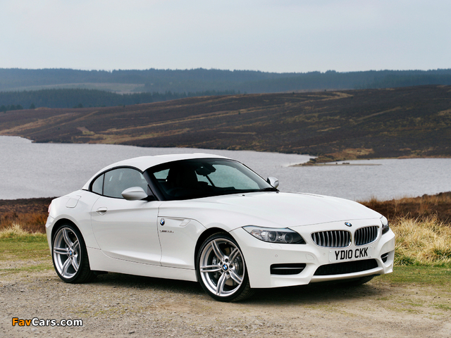 BMW Z4 sDrive35is Roadster UK-spec (E89) 2009–12 wallpapers (640 x 480)