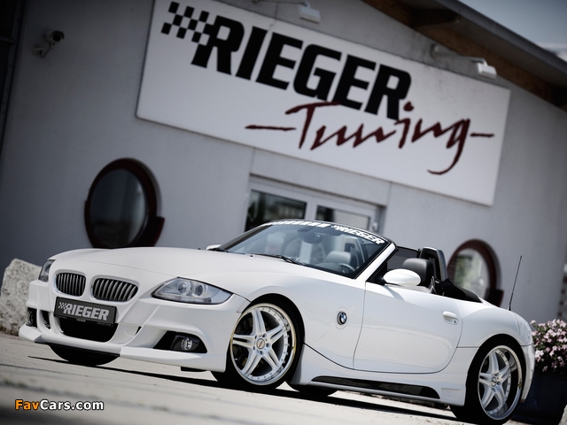 Rieger BMW Z4 (E85) 2010 photos (640 x 480)