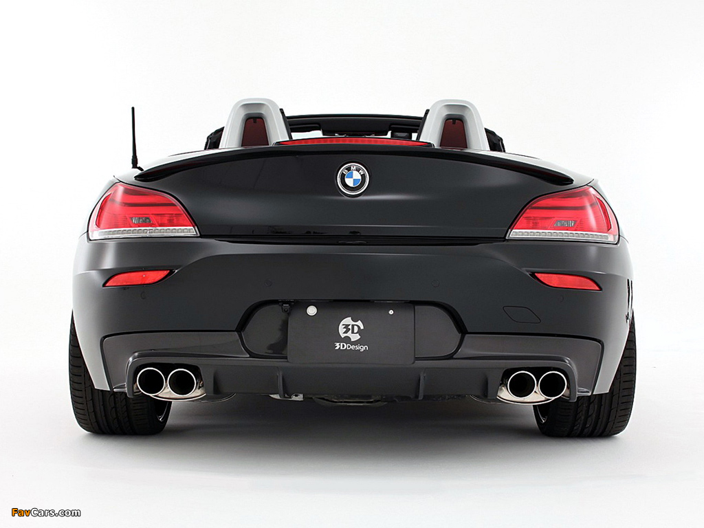 3D Design BMW Z4 Roadster M Sports Package (E89) 2011 photos (1024 x 768)
