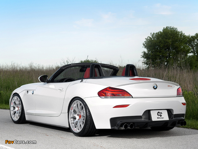 3D Design BMW Z4 Roadster M Sports Package (E89) 2011 wallpapers (640 x 480)