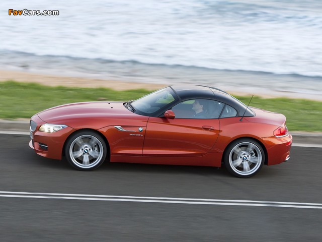 BMW Z4 sDrive35is Roadster (E89) 2012 wallpapers (640 x 480)