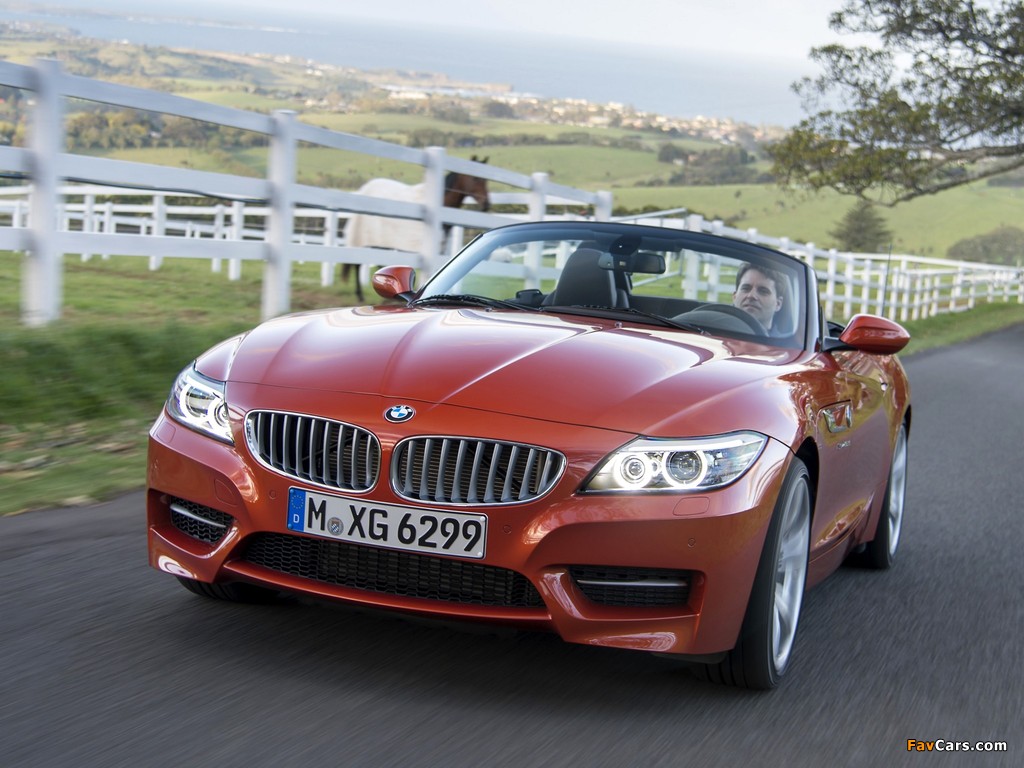 BMW Z4 sDrive35is Roadster (E89) 2012 wallpapers (1024 x 768)