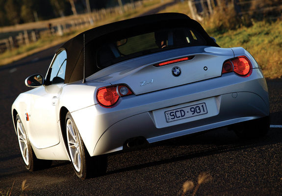 Images of BMW Z4 2.5i Roadster AU-spec (E85) 2002–05