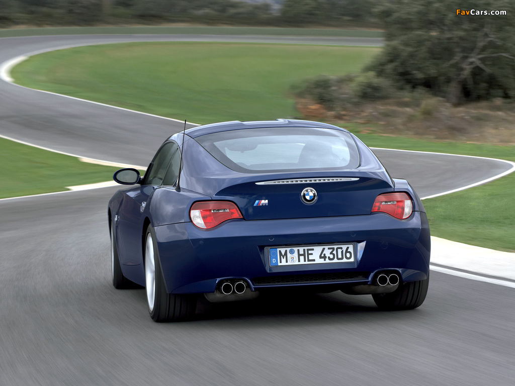 Images of BMW Z4 M Coupe (E85) 2006–08 (1024 x 768)