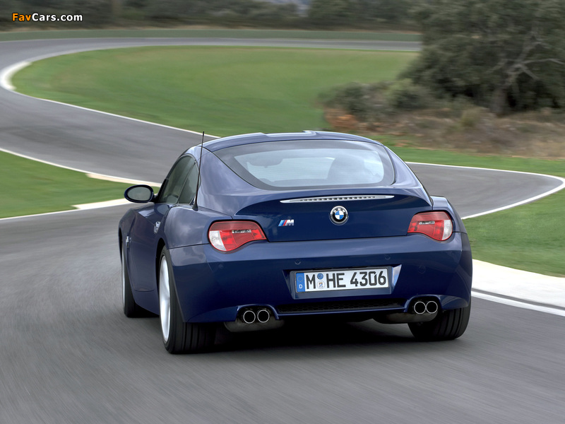 Images of BMW Z4 M Coupe (E85) 2006–08 (800 x 600)