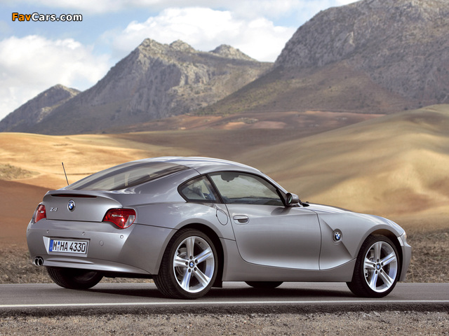 Images of BMW Z4 Coupe (E85) 2006–09 (640 x 480)