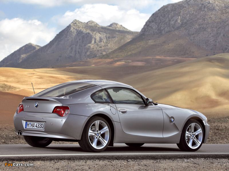 Images of BMW Z4 Coupe (E85) 2006–09 (800 x 600)