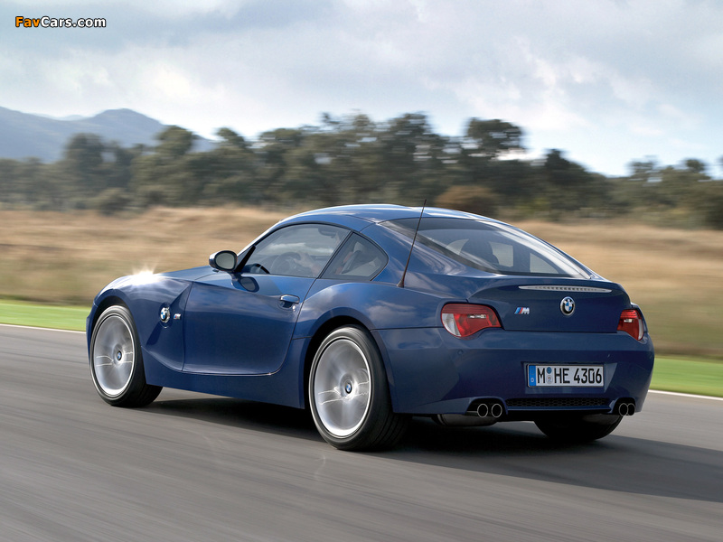Images of BMW Z4 M Coupe (E85) 2006–08 (800 x 600)
