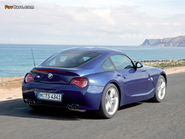 Images of BMW Z4 M Coupe (E85) 2006–08 (640 x 480)