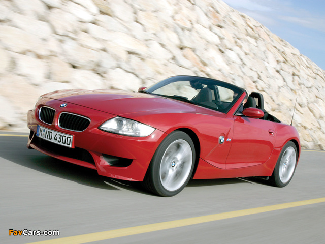 Images of BMW Z4 M Roadster (E85) 2006–08 (640 x 480)