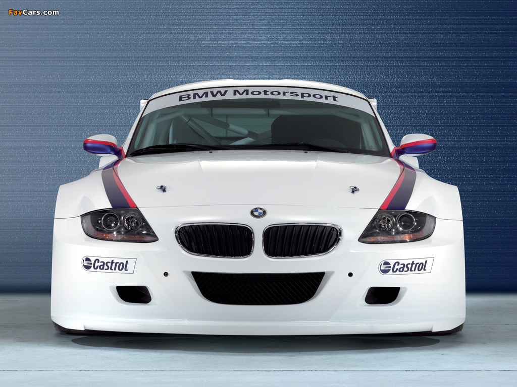 Images of BMW Z4 M Coupe Race Car (E85) 2006–09 (1024 x 768)