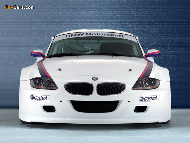 Images of BMW Z4 M Coupe Race Car (E85) 2006–09 (640 x 480)