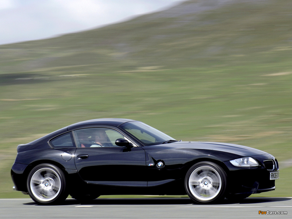 Images of BMW Z4 M Coupe UK-spec (E85) 2006–08 (1024 x 768)