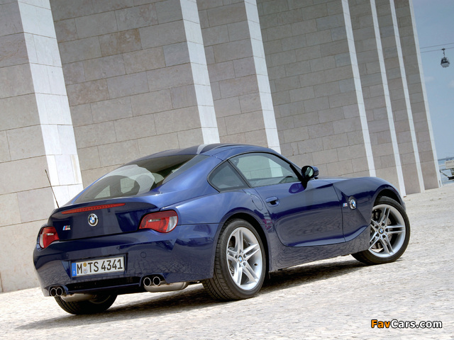 Images of BMW Z4 M Coupe (E85) 2006–08 (640 x 480)