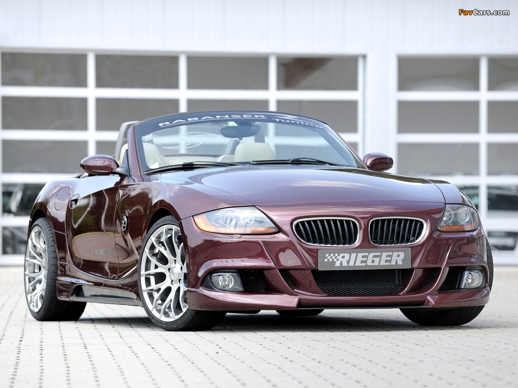 Images of Rieger BMW Z4 (E85) 2010 (1024 x 768)