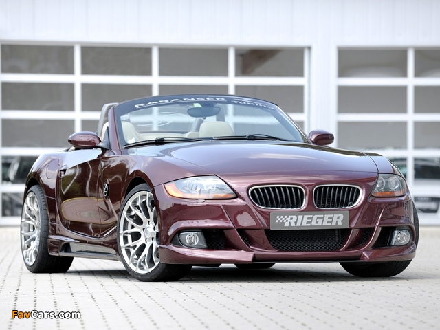 Images of Rieger BMW Z4 (E85) 2010 (640 x 480)