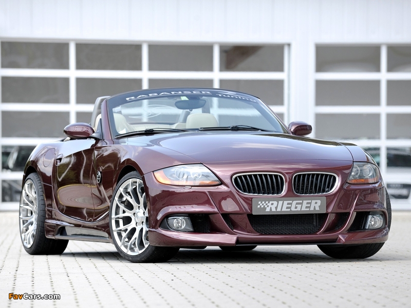 Images of Rieger BMW Z4 (E85) 2010 (800 x 600)