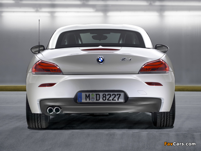 Photos of BMW Z4 sDrive30i Roadster M Sports Package (E89) 2009 (640 x 480)